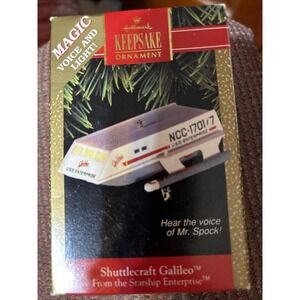 Star Trek Shuttlecraft Galileo from Starship Enterprise Hallmark Ornament 1992